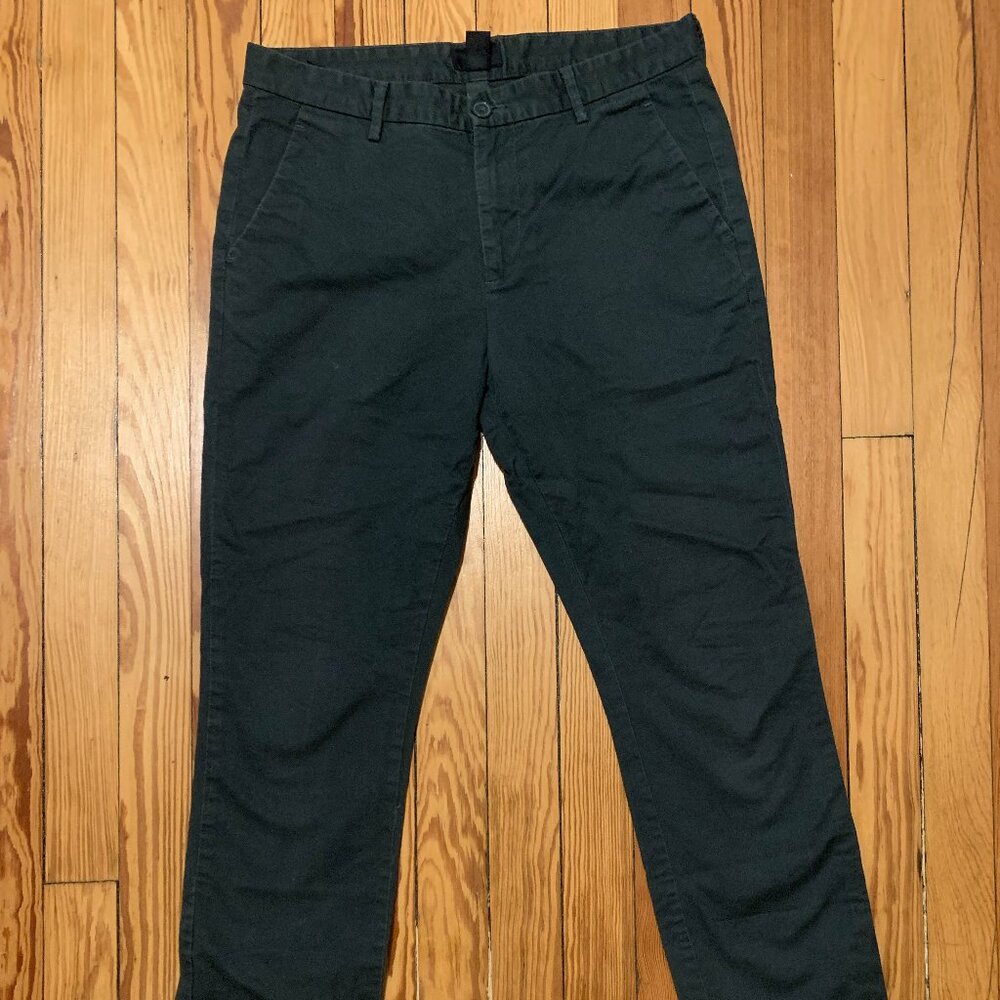 H&M slim fit chino pants, dark green
